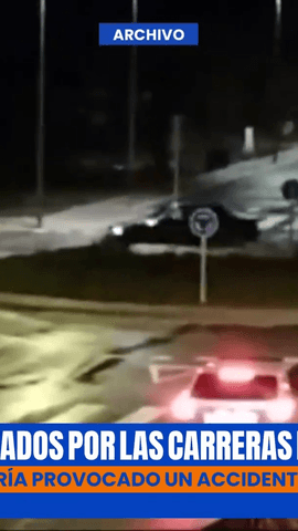 Atemorizados por las carreras ilegales.