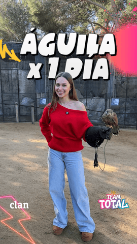 Clanerrr  ¿Te imaginas volar como un ave rapaz? Aina se convierte en águila por un día y descubre todos sus secretos .