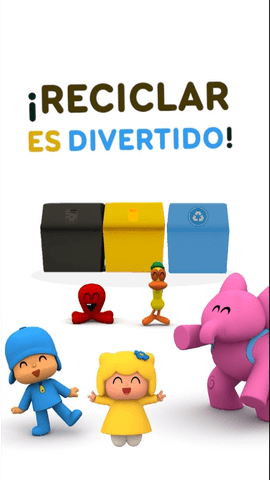  En el mundo de Pocoyó, hasta las botellas y papeles tienen superpoderes… ¡si los reciclamos! Este 17 de mayo celebramos el Día Mundial del Reciclaje recordando que cuidar el planeta puede ser tan divertido como bailar, jugar y aprender juntos.