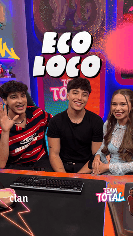 Clanerrr  Izan Llunas, Aina y Hugo juegan a Eco Loco ¿Podrán decir dos palabras seguidas sin trabarse? .