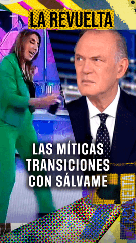 Las legendarias transiciones entre Sálvame y los informativos de Telecinco