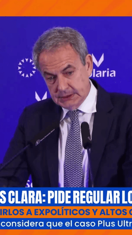 Carlos Cruzado, técnico de Hacienda, pide que se prohíba totalmente la actividad de lobista a los expolíticos y que regulen las 'puertas giratorias' cuanto antes.