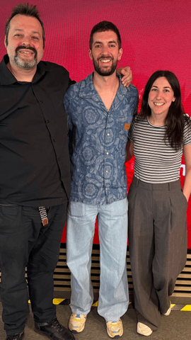  David Broncano visita 'Sinfonía de la mañana', de Radio Clásica, en @rne.