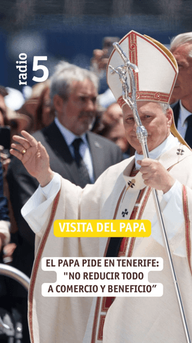 León XIV, desde Tenerife, en su último acto del viaje a España, ha señalado el turismo desaforado en el archipiélago canario .