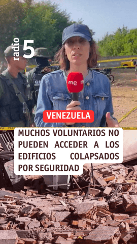 Beatriz Via�o, enviada especial de RNE a Venezuela, est� en Tucacas, a donde siguen llegando militares, m�dicos y otros equipos de emergencia.