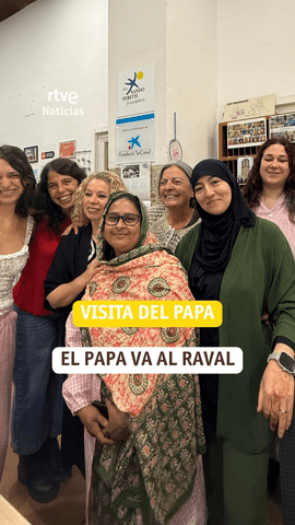 El papa visita hoy el Raval, uno de los barrios m�s multiculturales de todo Barcelona donde conviven diferentes religiones y culturas.