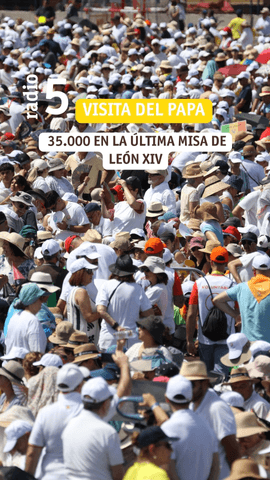 35.000 personas van a estar presentes en la misa en el Puerto de Santa Cruz de Tenerife, el último acto del pontífice en España