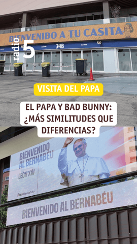 Bad Bunny y León XIV han coincidido estos días en Madrid y está claro que no solo tienen en común la versión de su canción ‘Café y ron’ del Padre Guillherme