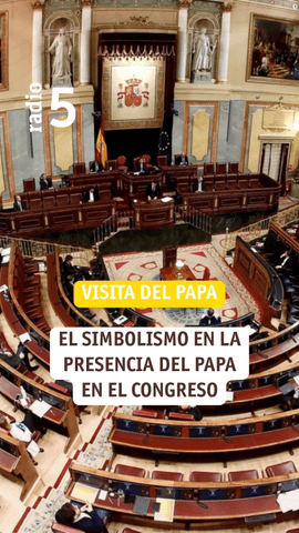 #VisitaPapaRTVE | La agenda de León XIV le llevará mañana al Congreso de los Diputados