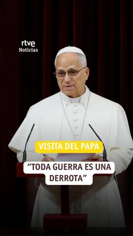 El papa Le�n XIV defiende la paz en su discurso en el Congreso: