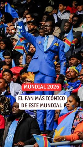  Se llama Michel Nkuka Mboladinga, pero el mundo le conoce como Lumumba Vea.