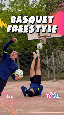 Clanerrr  Joan Freestyle se lanza al básquet freestyle ¿Lo conseguirá? .