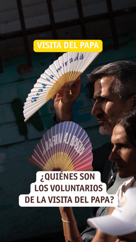 Algunos vienen de lejos.