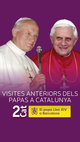  Abans de Lle� XIV, dos papes ja havien trepitjat Catalunya.