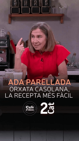  En una conversa amb Gemma Nierga, la xef Ada Parellada ofereix una recepta per fer orxata casolana i dona idees per aprofitar la polpa que queda despr�s d'elaborar-la.