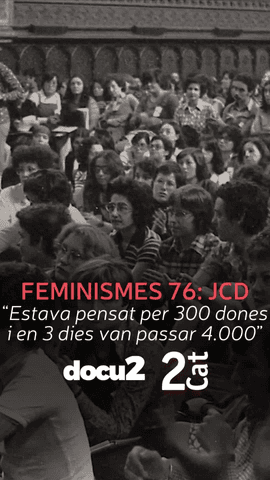  Les Jornades Catalanes de la Dona van aplegar 4.000 dones per analitzar i debatre en profunditat sobre l'explotaci� i l'opressi� de la dona amb l'objectiu d'elaborar propostes transformadores i dur-les a terme.