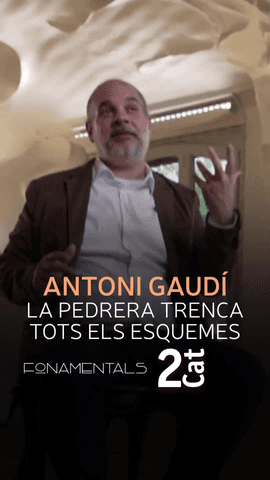  La Pedrera, dissenyada per Antoni Gaud�, �s un exemple de disseny sostenible.