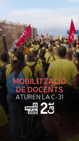  Els docents mantenen les mobilitzacions.