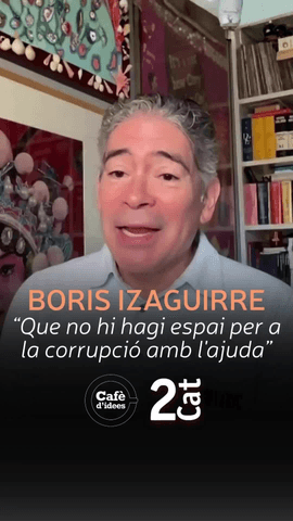  L'escriptor i presentador televisiu Boris Izaguirre espera que 