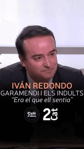  L'excap del Gabinet de la Presidència del Govern d'Espanya, Iván Redondo, opina al #Cafèdidees sobre Garamendi i els indults: 