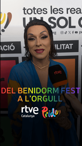  Del @benidormfest_rtve al @pridebarcelona!