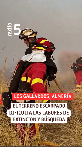 El incendio de Los Gallardos, Almería, es ya uno de los más mortíferos de la historia reciente de España.