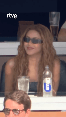 ¡ shakira no se ha querido perder el Francia-Marruecos!
