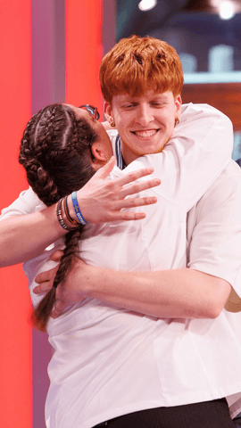 Recuperamos el precioso encuentro de anniemchef14 con su familia en la final de #MasterChef 14 