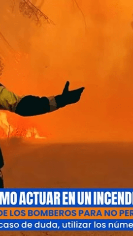 ¿Sabrías cómo actuar en caso de incendio?