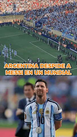 Seis Mundiales, tres finales y un título después, Leo Messi jugó ante España su último partido con la Albiceleste en una Copa del Mundo.