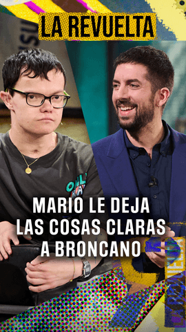 Hemos tenido que esperar al último programa de la temporada para que llegue Mario y ponga las cosas claritas a Broncano 
