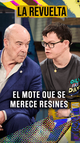 Algo tiene Antonio Resines que todo el mundo acaba encontrando la manera perfecta de definirle mediante una faltada 