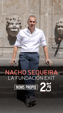  Nacho Sequeira, director de la Fundaci�n Exit, repassa els �xits ajudant joves en situaci� d'abandonament escolar: han passat m�s de 15.000 persones pel seu programa.