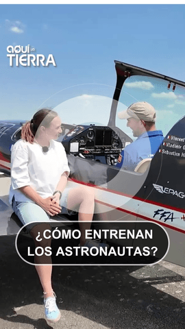 astro.pablo.esa conquista el cielo mientras nos enseña cómo es el duro entrenamiento que deben seguir los astronautas.