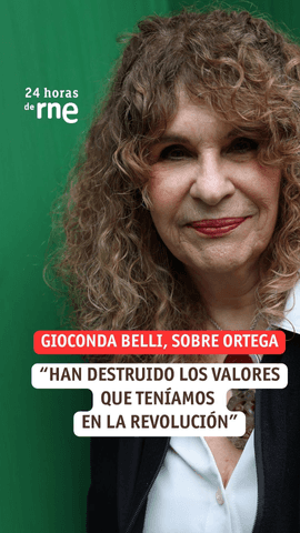 En el ‘24 Horas de RNE’ de Lara Hemoso hablamos con Giconda Belli.