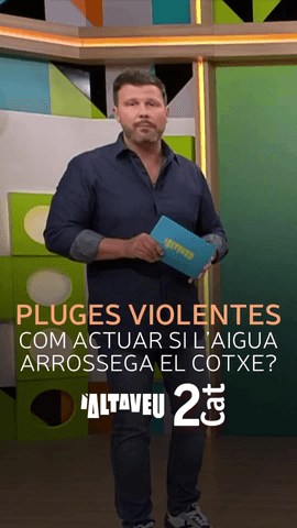  Tres consells si el temporal de pluges et sorpr�n al cotxe: @marc_redondo t'explica com actuar en una situaci� aix�.