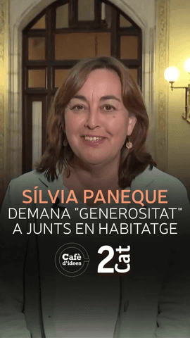  La consellera de Territori, Habitatge i Transici� Ecol�gica, S�lvia Paneque, demana 
