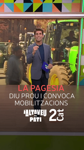  La pagesia diu prou i convoca mobilitzacions a Barcelona: 
