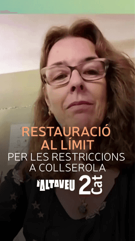  Silvia Baldellou, del @restaurantecasatrampa, denuncia la situaci� que pateixen per les restriccions a Collserola: 