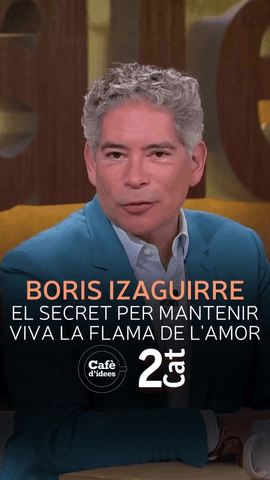  El periodista Boris Izaguirre explica al #Caf�didees quin �s el secret per mantenir viva la flama de l'amor.