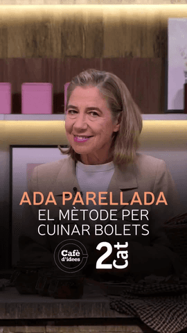  La xef Ada Parellada explica al #Caf�didees quin �s el millor m�tode per cuinar bolets.