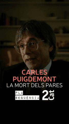  @carlespuigdemont sobre la mort del seu pare lluny de casa: 