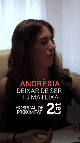  Mar�a L�pez explica com l'anor�xia va modificar la seva manera de ser: 