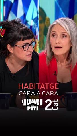  L'habitatge, al centre del debat entre Anna Gabriel i Montserrat Nebrera.