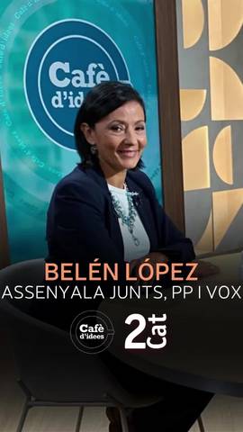  La secret�ria general de CCOO a Catalunya, Bel�n L�pez, assenyala Junts, PP i Vox com a 