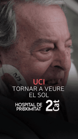  En Josep veu el sol més de 50 dies després d'estar ingressat a la UCI.