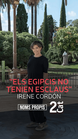  L'egiptòloga Irene Cordón desmenteix el mite de l'esclavitud a l'Antic Egipte.