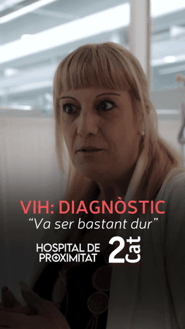 Una pacient amb VIH relata com ho viu: 