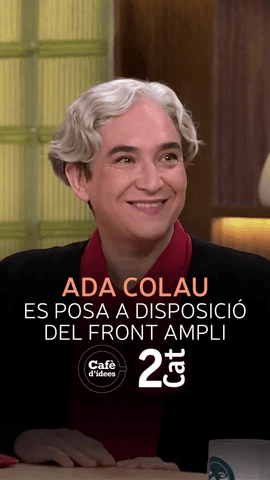  L'exalcaldessa de Barcelona, Ada Colau, es posa a disposici� del Front Ampli de cara a les eleccions generals: 
