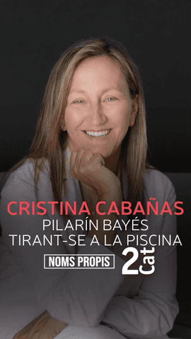  L'empres�ria Cristina Caba�as mant� una amistat molt forta amb la dibuixant Pilar�n Bay�s.